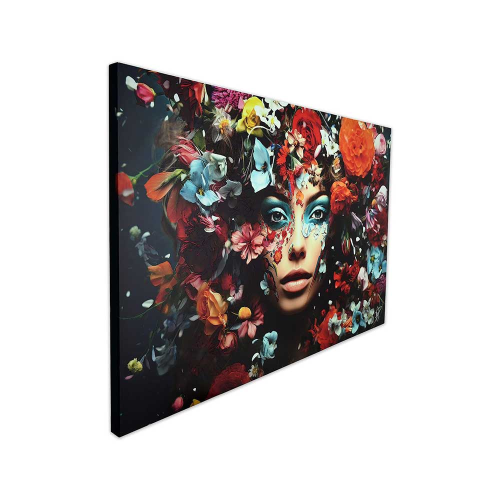 ADM Stampa su Tela Immersa nei Fiori 2 SU011X1