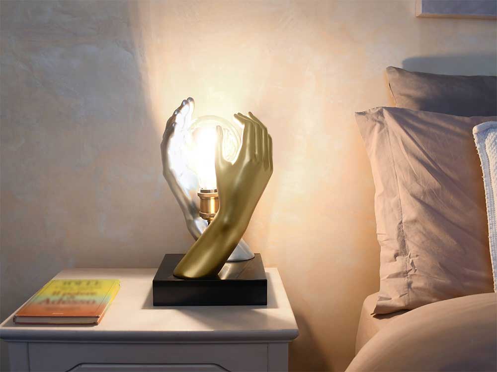 ADM Lampada da Tavolo Scultura Unione Profonda SBL3619ESG