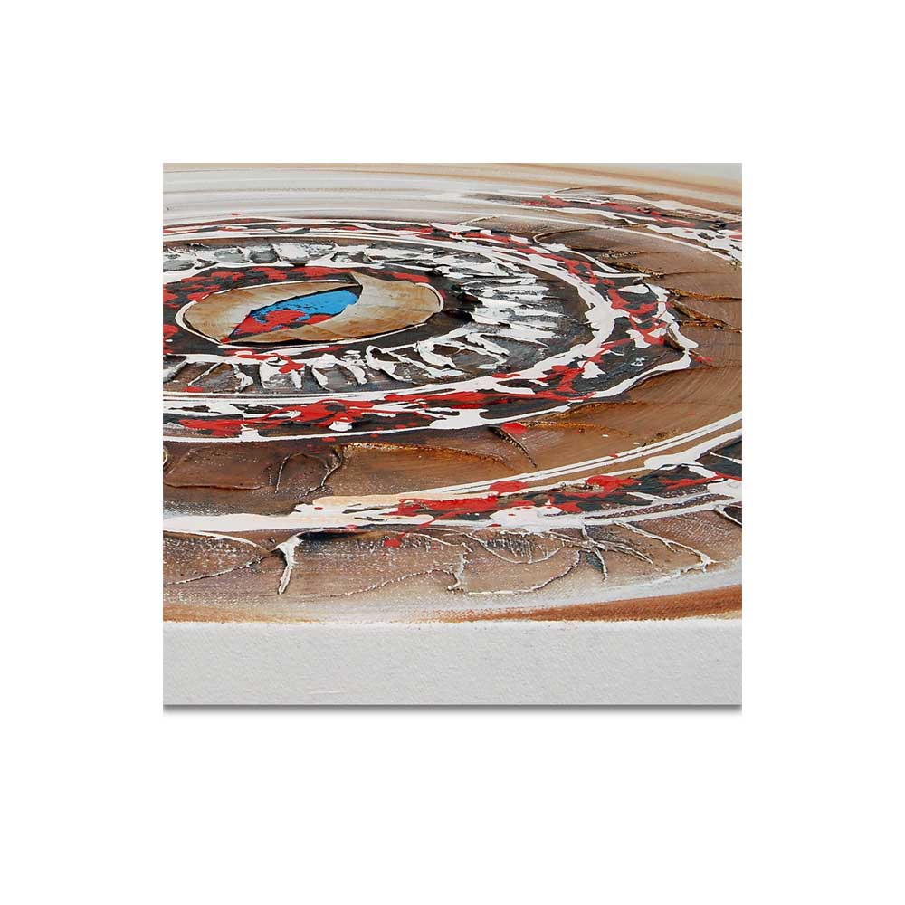 ADM  Quadro Astratto Circolare in Oro AS402X1