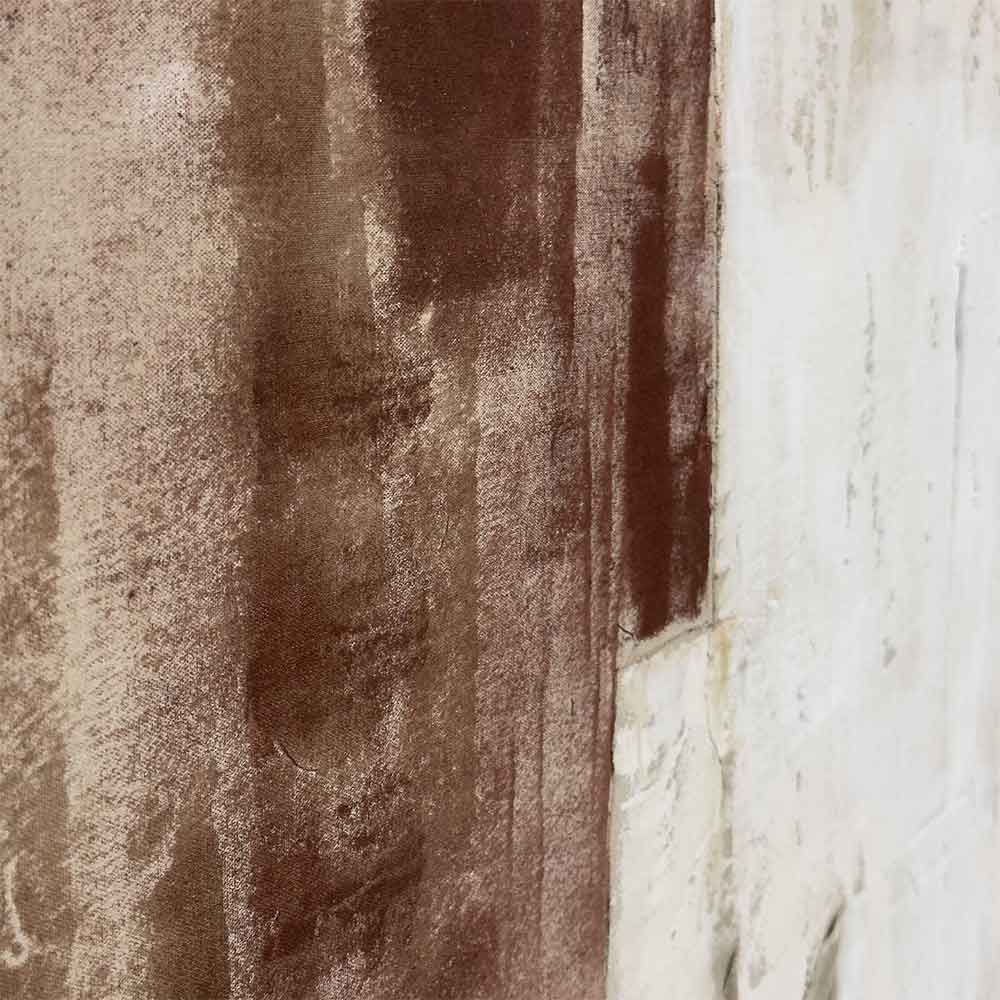 Agave - "Marocco": Dipinto Materico Astratto su Tela