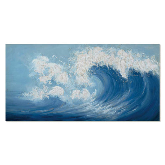 Agave - Montale Quadro Marino 140x70 - Dipinto a Mano