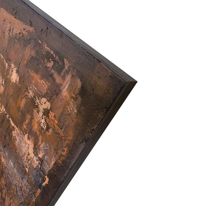 Agave - Quadro Astratto Materico 'Ground' 110x150 cm