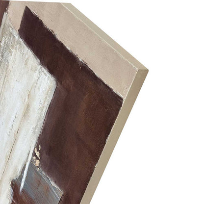 Agave - Quadro Astratto "Sahara": Materico e Ispirazione Africana