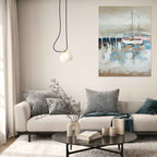 Agave - Quadro Marino Moderno "Senza vento"