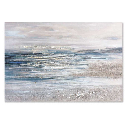 Agave - Riflessi sul Mare Quadro Marino Moderno 150x100 - Dipinto a Mano