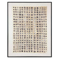 Agave - Jalisco 80x100: Quadro Astratto Dipinto a Mano con Dettagli Intagliati