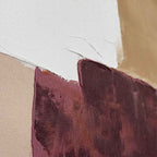 Agave - Quadro Astratto "Desert Echo" Toni Naturali e Contrasti