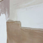 Agave - Quadro Astratto "Desert Echo" Toni Naturali e Contrasti