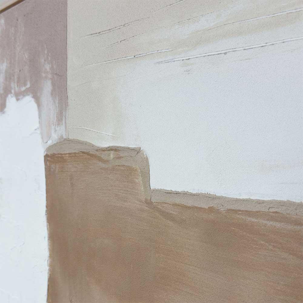 Agave - Quadro Astratto "Desert Echo" Toni Naturali e Contrasti