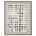 Agave - Belize: Quadro Astratto con Inserti Carta Amatl - 80x100 cm