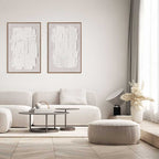 Agave - Balai 60x90: Quadro Astratto Materico Dipinto a Mano