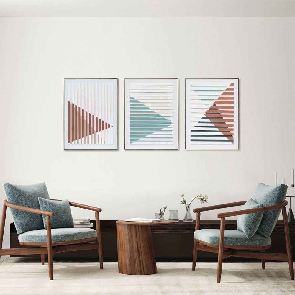 Agave Quadro Astratto Bauhaus 3 60×80