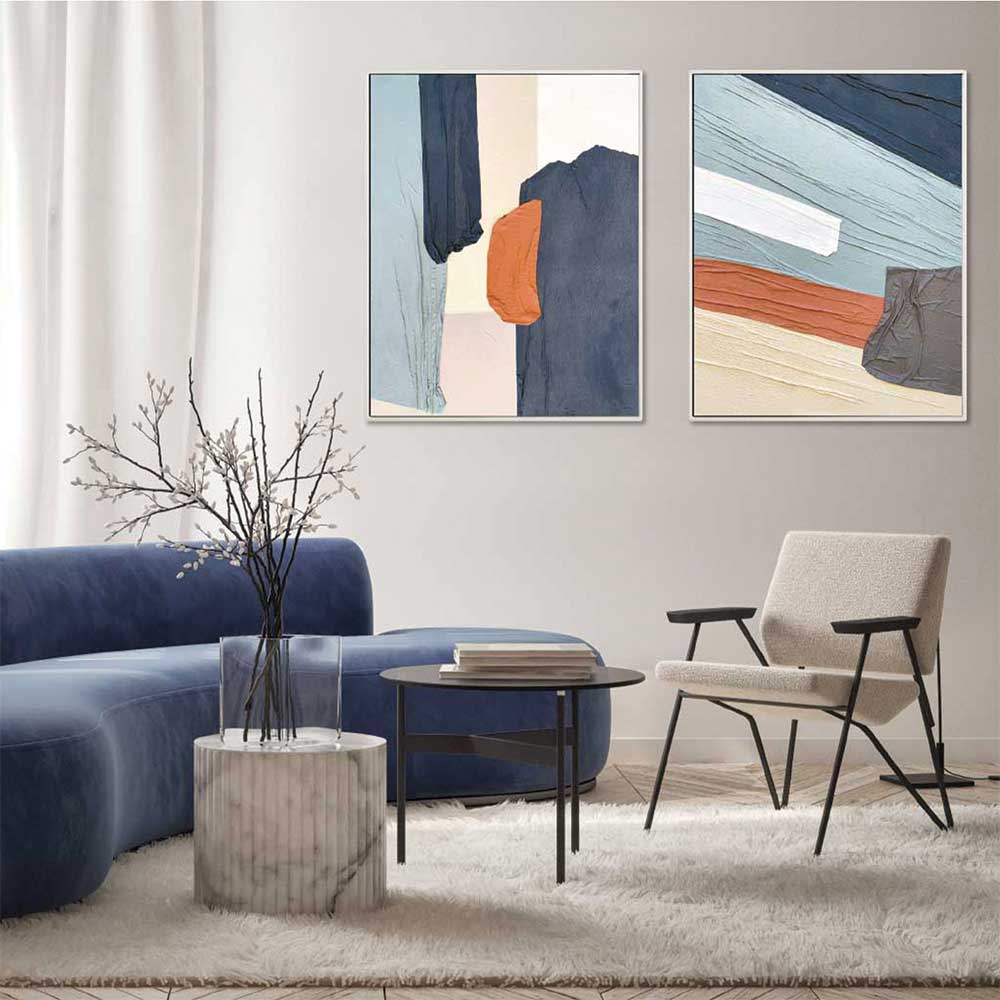 Agave Abstract Painting Fabrics 2 80x100