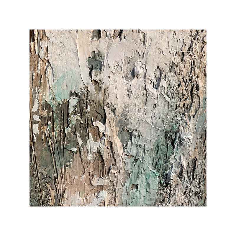 Agave Abstract Painting Teal 100x150