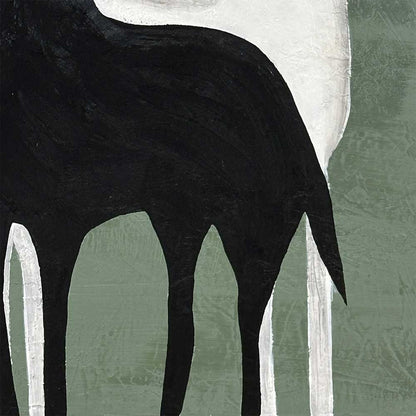 Agave: Quadro "Contrast" 70x100 - Cavalli Dipinti a Mano
