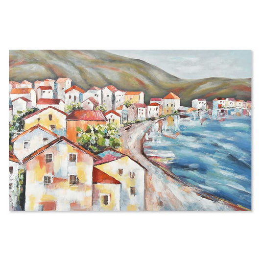 Agave: Quadri Mare Moderni - "Cinque Terre" 120x80 cm