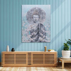 Agave "Meditazione" 90x120: Quadro Figurativo Moderno Dipinto a Mano