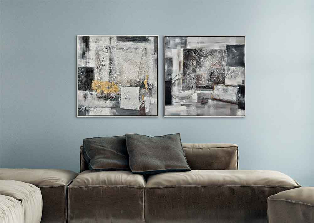 Agave Quadro Metal Abstract