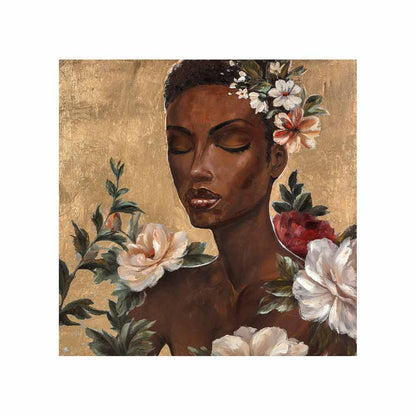 Agave Painting with Woman Dalila
