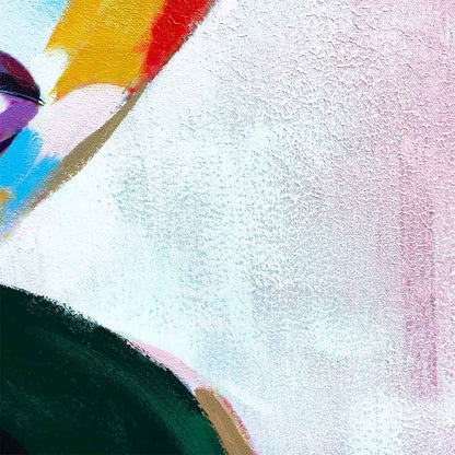 Agave | United Colors 80x120 - Quadro Figurativo Moderno Dipinto a Mano