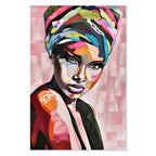 Agave | United Colors 80x120 - Quadro Figurativo Moderno Dipinto a Mano