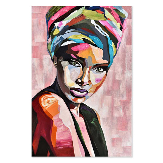 Agave | United Colors 80x120 - Quadro Figurativo Moderno Dipinto a Mano
