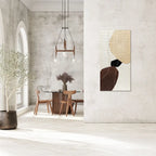 Quadro Moderno Menhir Agave - Dipinto a Mano 70x140 cm
