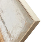Quadro Materico Clay Agave - Dipinto a Mano su Tela 150x70 cm