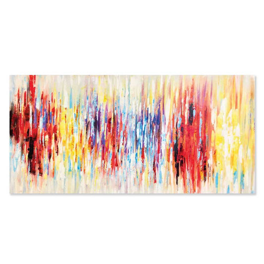 Agave Abstract Painting Frequencies 140x70