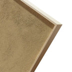 Agave | Quadro Astratto Moderno "Suede" 90x120 con Cornice