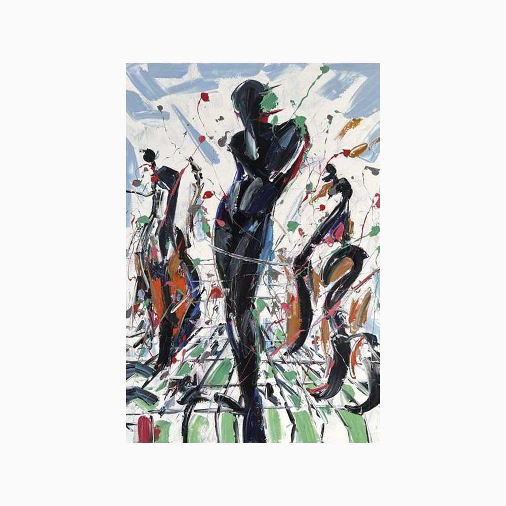 Ambienti Glamour: Quadro Moderno "Siluette" 100x150 cm