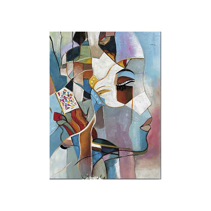 Ambienti Glamour: Quadro Decorativo Moderno "Android" 90x120