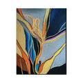 Ambienti Glamour Quadro con Led Blue Leaf 89C382