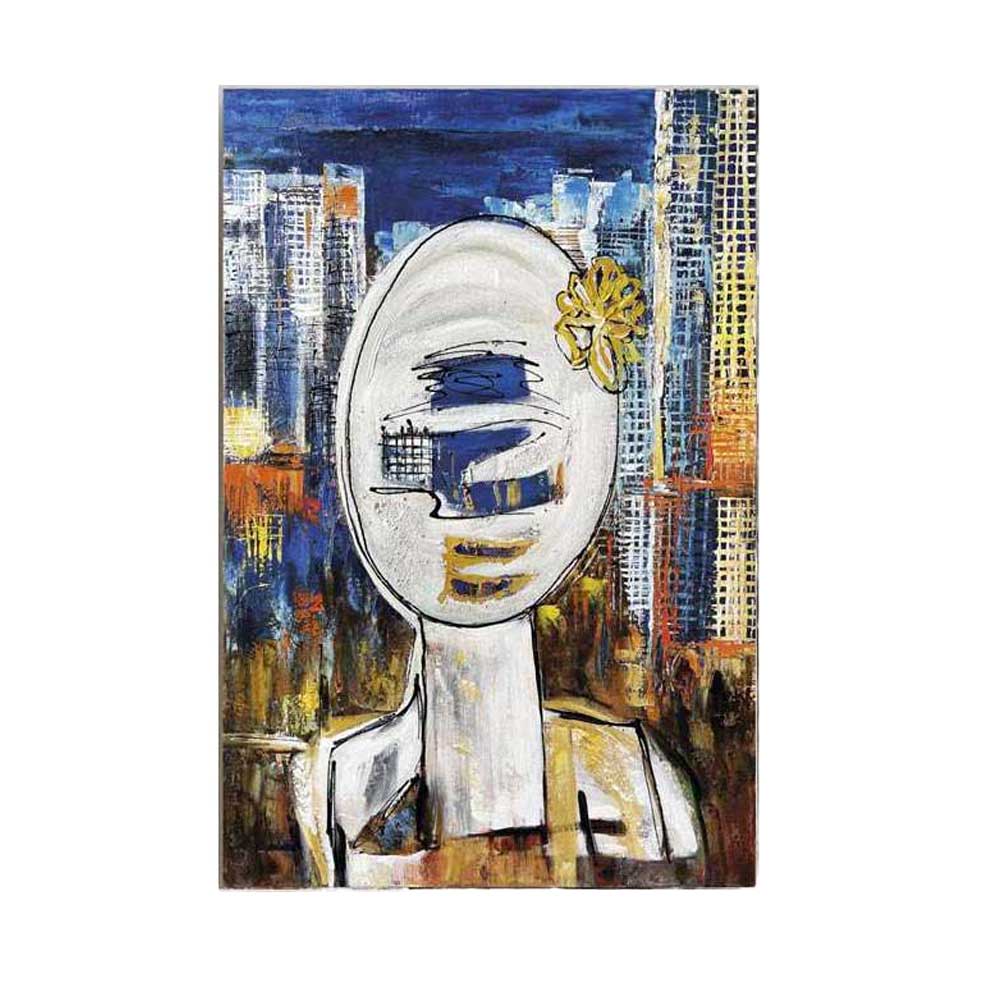 Glamour Environments Coming Man Painting