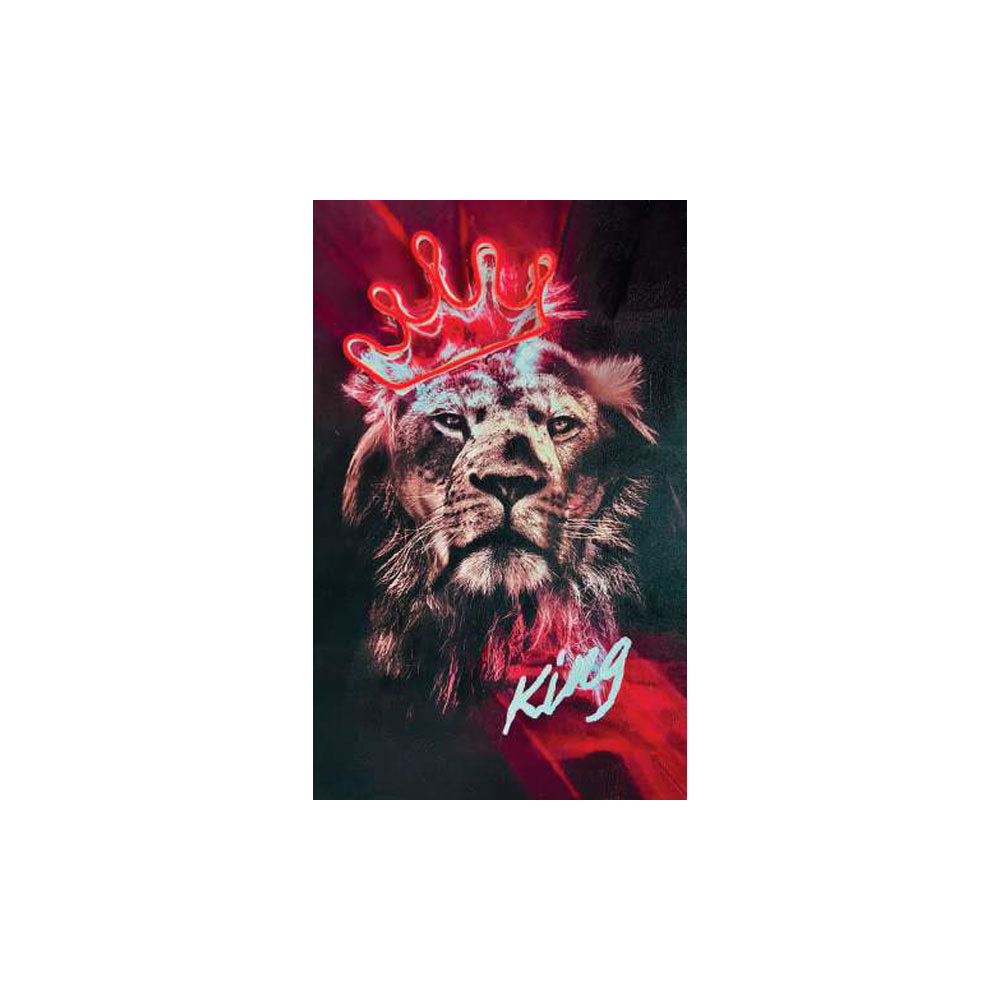 Ambienti Glamour Quadro con Led King 89C368