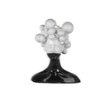 Ambienti Glamour Scultura Nemesi Bianco Nero H 47 cm