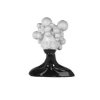Ambienti Glamour Scultura Nemesi Bianco Nero H 47 cm