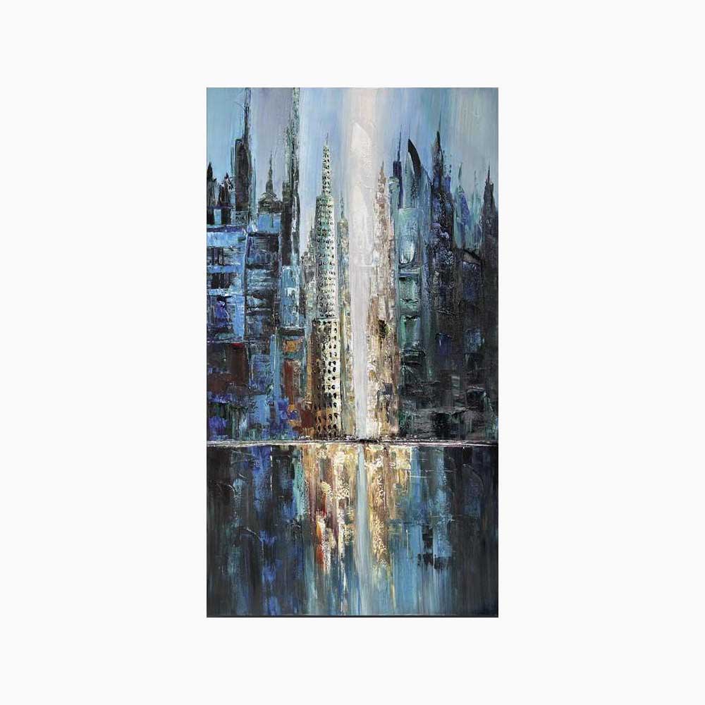 Ambienti Glamour Quadro Blue Manhattan