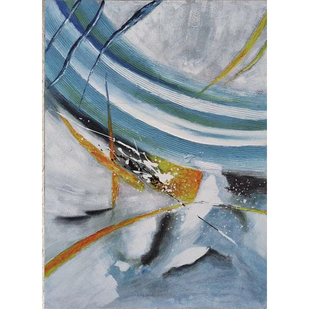 Quadro Charleston 150x200 cm Dipinto a Mano su Tela | Ambienti Glamour