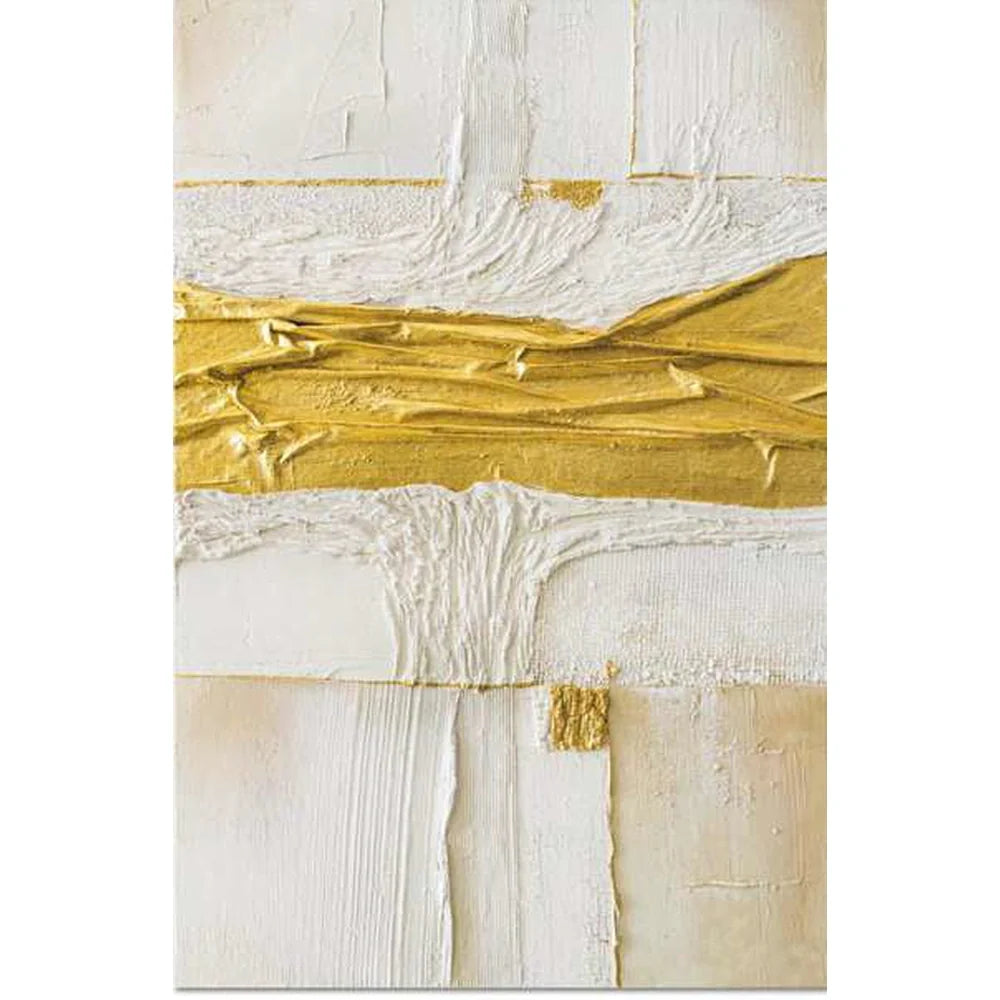 Quadro Materico Ottawa 80x120 cm Dipinto a Mano su Tela | Ambienti Glamour