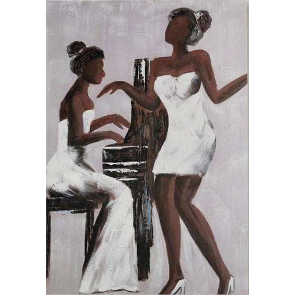 Quadro Santo Domingo 80x120 cm Dipinto a Mano su Tela | Ambienti Glamour