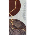 Quadro con Led Profilo 60x120 cm Olio Acrilico su Stampa | Ambienti Glamour