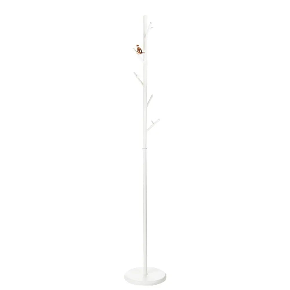 Appendiabiti Bianco Metallo Dettaglio Uccellino | L'Oca Nera