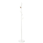 Appendiabiti Bianco Metallo Dettaglio Uccellino | L'Oca Nera