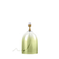 Base Lampada da Tavolo Vetro Verde Design Moderno | L'Oca Nera