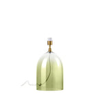 Base Lampada da Tavolo Vetro Verde Design Moderno | L'Oca Nera