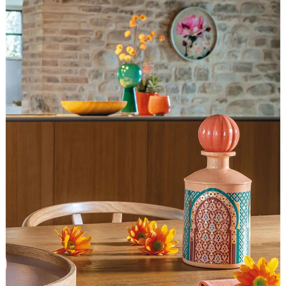 Bottiglia Decorativa Vetro Marrakech Oro 0,7L | L'Oca Nera