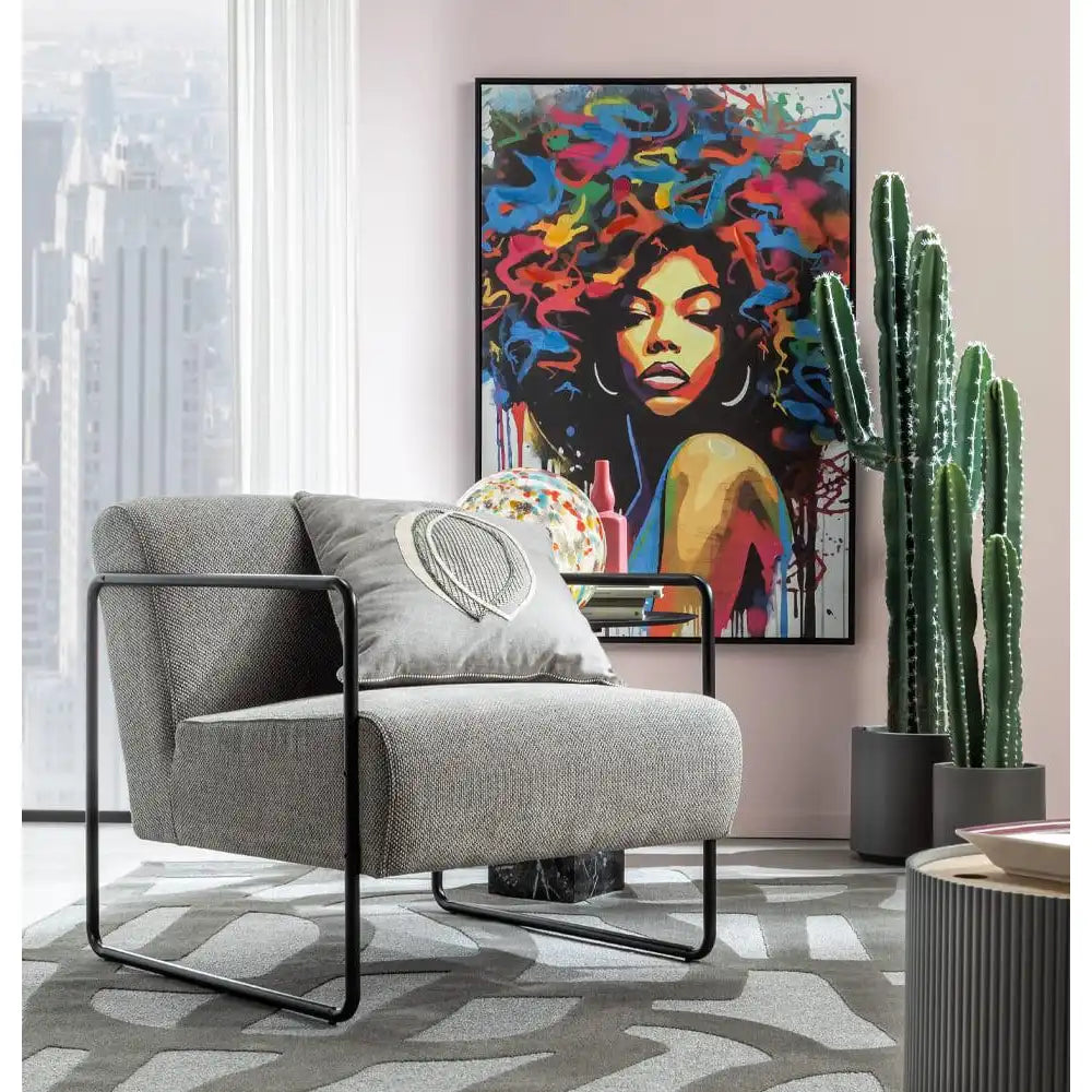 Cactus con Vaso Minimal Dettaglio Green | L'Oca Nera