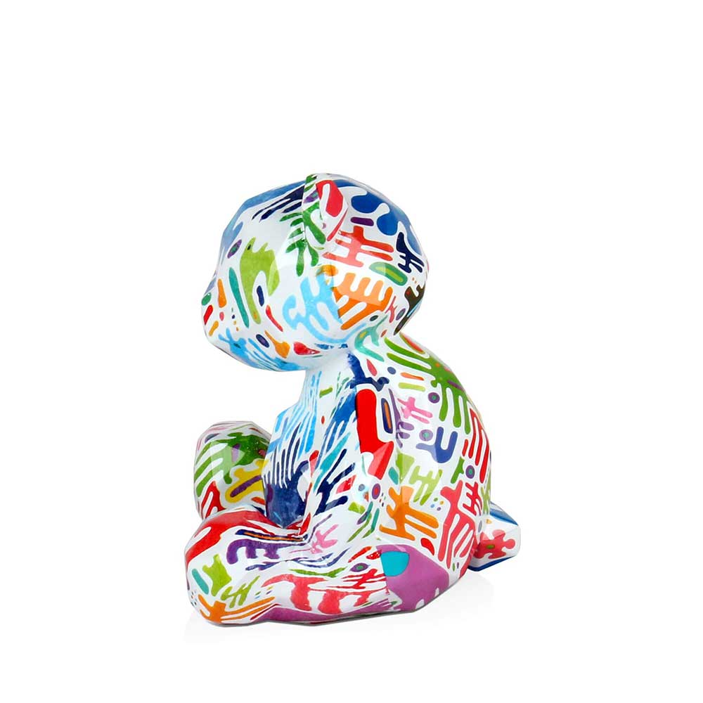 ADM Orsetto Sfaccettato Piccolo Multicolore D2019W11