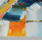 Quadro Astratto Materico Multicolore | Dipinto a Mano | ADM